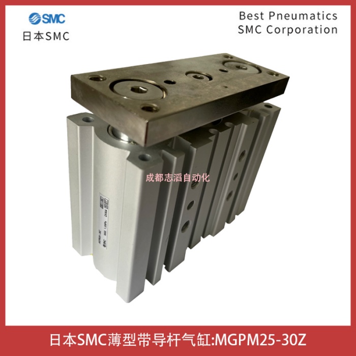 MGPM25-30Z日本SMC薄型带导杆气缸-气动执行元件IMI埃迈诺冠